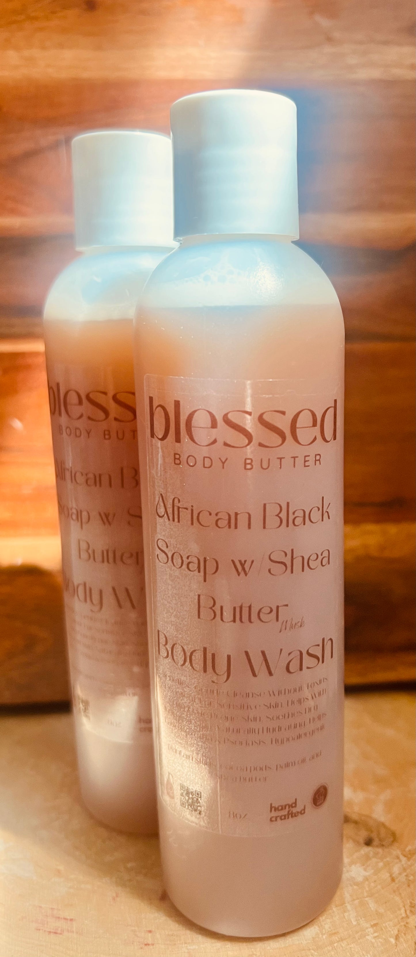 African Black Soap w/Shea Butter Body Wash