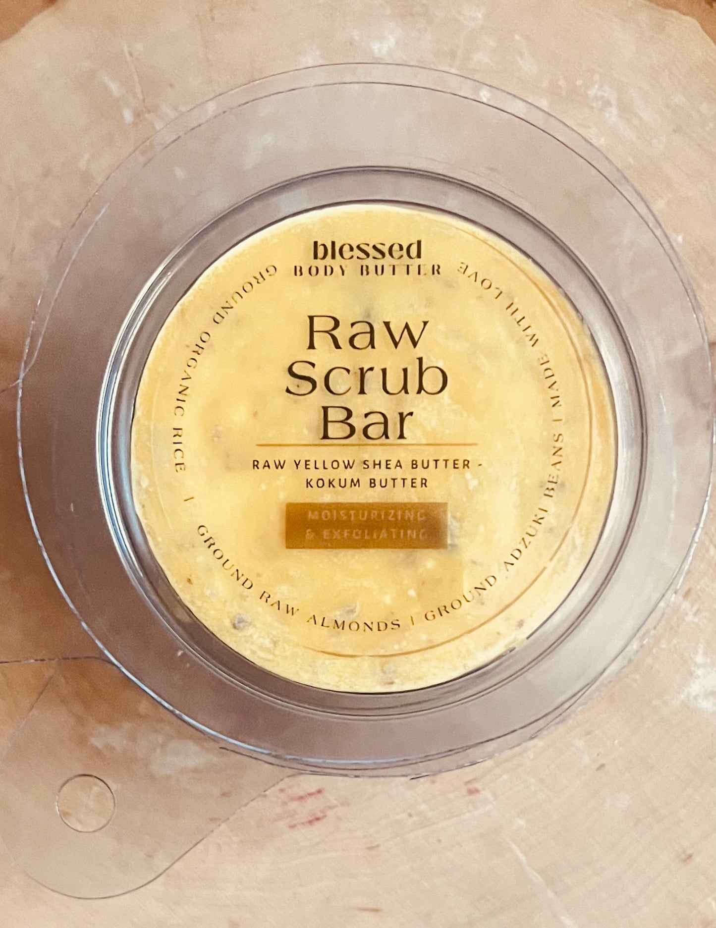 Raw Scrub Bar